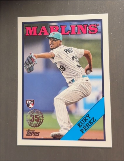 2023 Topps Update 1988 Topps #88US-28 Eury Perez — front