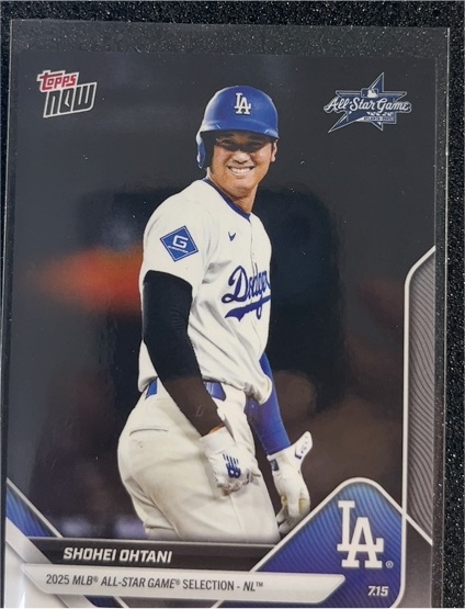 2025 Topps Now All-Star Game #ASG-SO Shohei Ohtani — front