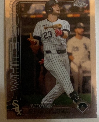 2025 Topps Chrome #197 Andrew Benintendi — front