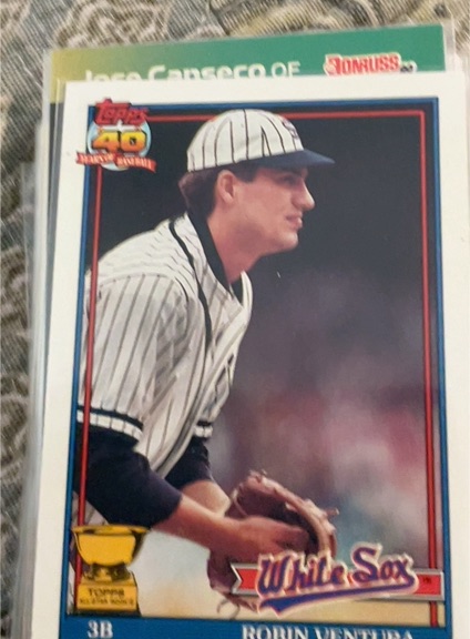 1991 Topps #461 Robin Ventura — front