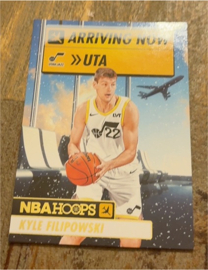 2024-25 Panini NBA Hoops Arriving Now #17 Kyle Filipowski — front