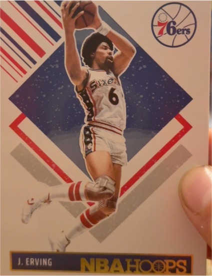 2024-25 Panini NBA Hoops #300 Julius Erving — front