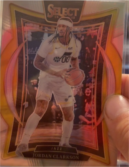 2024-25 Panini Select #19 Jordan Clarkson — front
