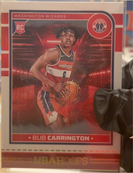 2024-25 Panini NBA Hoops #244 Bub Carrington — front