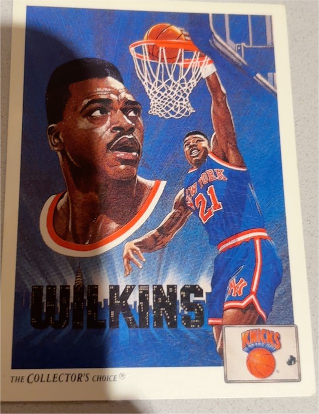 1991-92 Upper Deck #84 Gerald Wilkins — front
