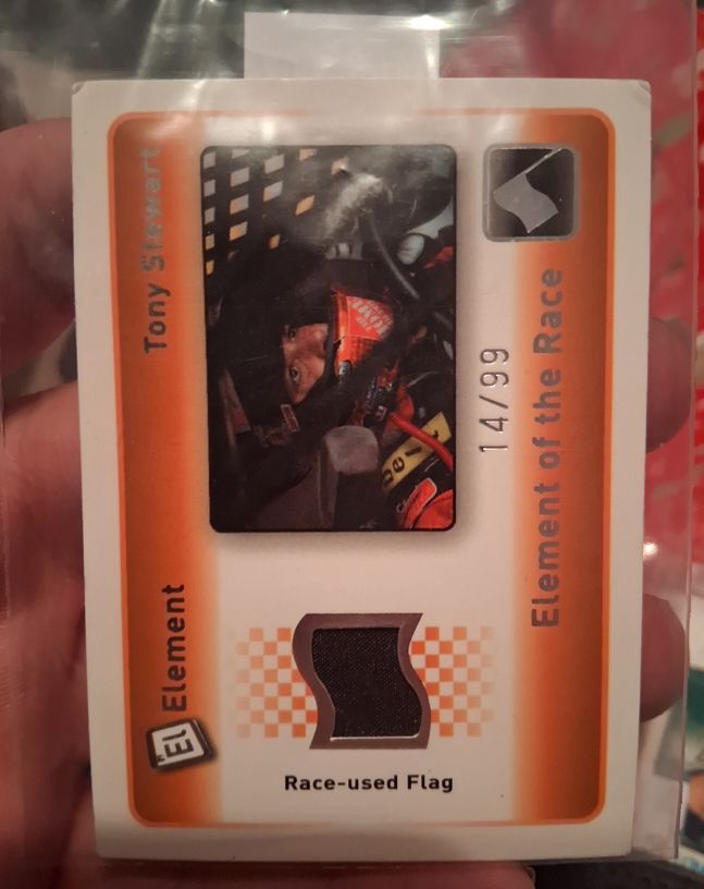 2009 Press Pass Element #ERW-TS Tony Stewart — front