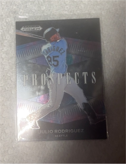 2021 Panini Prizm Draft Picks Prospects #P-JR Julio Rodriguez — front