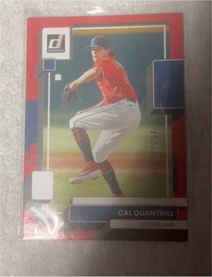 2022 Donruss #112 Cal Quantrill — front
