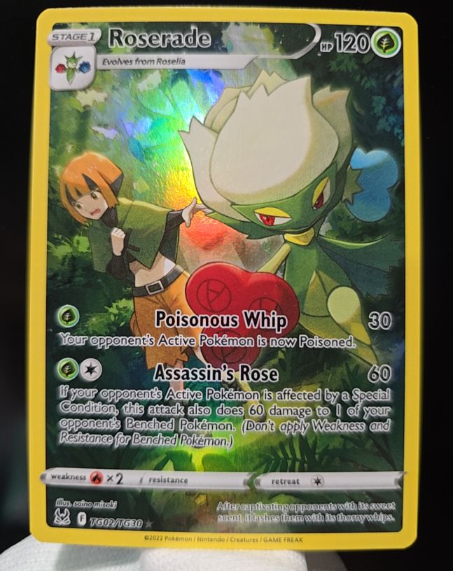 2022 Pokémon TG02 Roserade — front