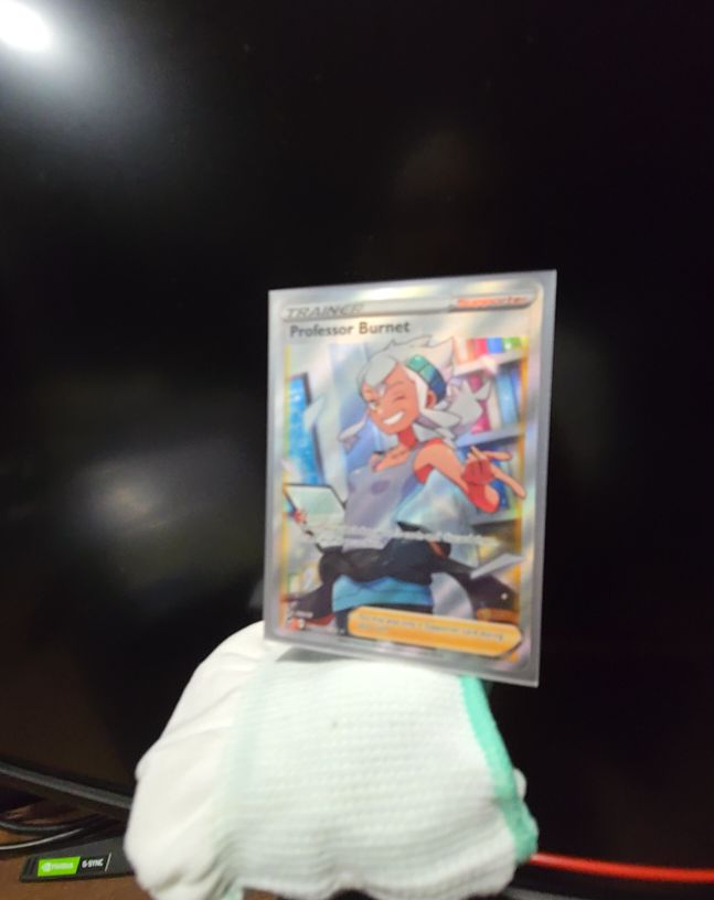 2023 Pokémon TCG Silver Tempest #TG26 Professor Burnet — front