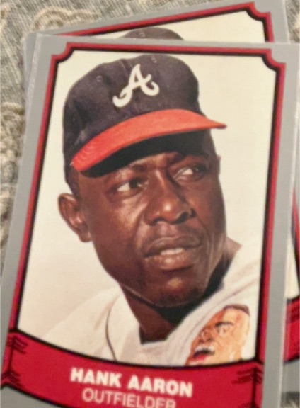 1988 Pacific Baseball Legends #1 Hank Aaron — front