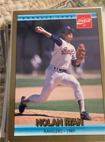 1992 Donruss Coca-Cola #23 Nolan Ryan — front