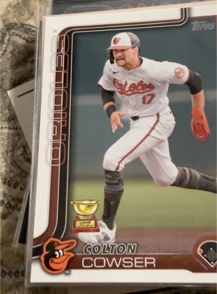 2025 Topps #230 Colton Cowser — front