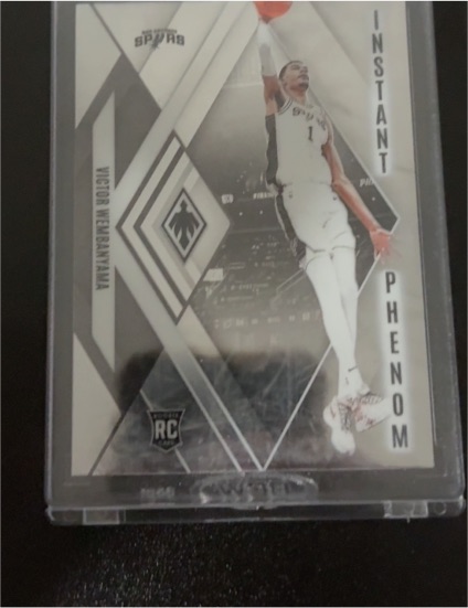 2023-24 Panini Phoenix #13 Victor Wembanyama Instant Phenom — front