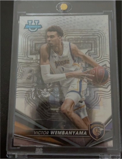 2022-23 Bowman's Best University #51 Victor Wembanyama — front