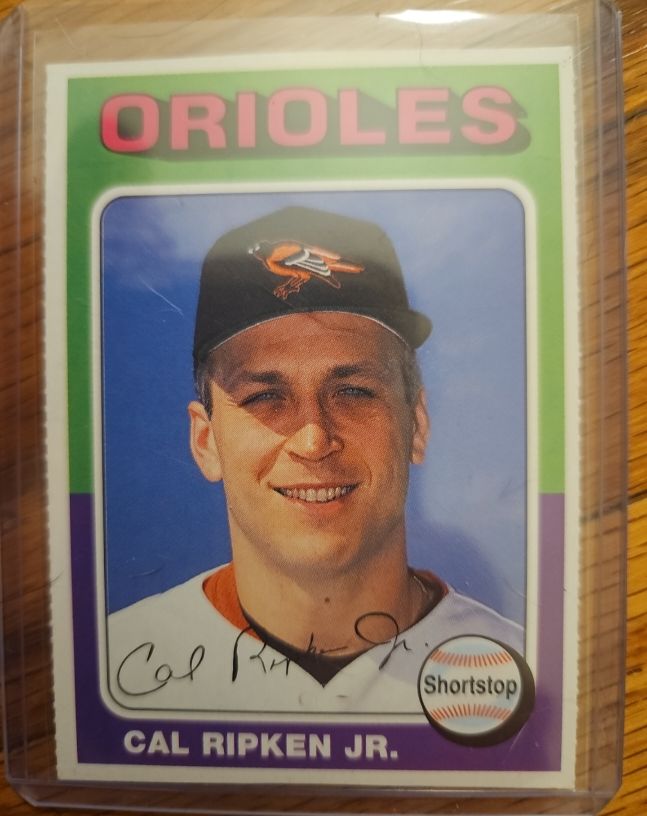 1991 Topps Magazine #TM49 Cal Ripken Jr. — front