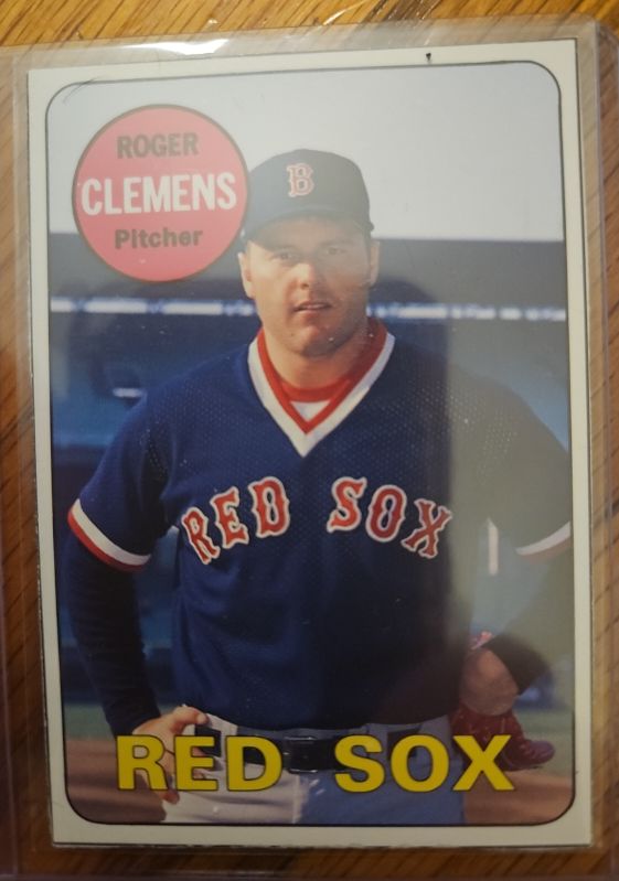 1990 Baseball Card Magazine #56 Roger Clemens — front