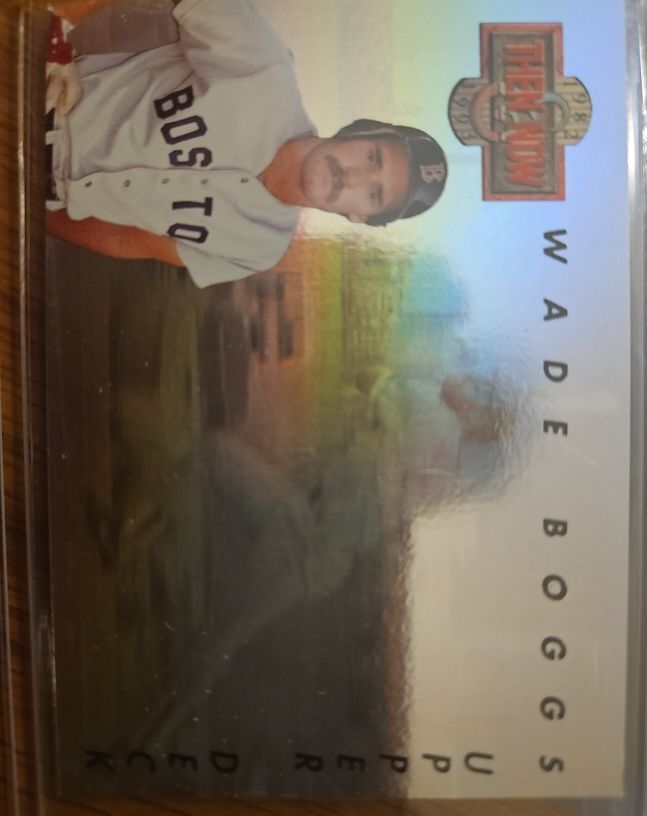 1993 Upper Deck #TN1 Wade Boggs Then and Now — front