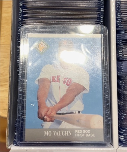 1993 Donruss #429 Mo Vaughn — front