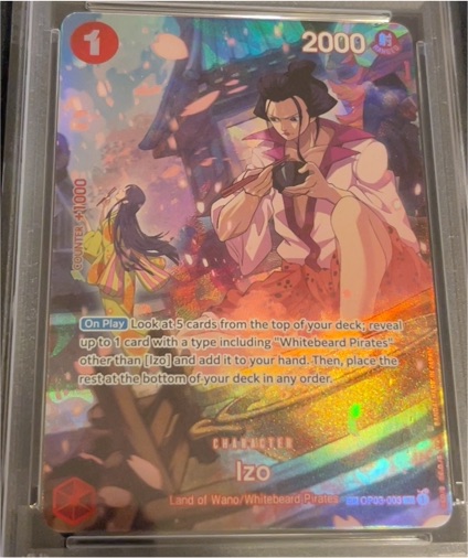 One Piece TCG 2023 OP03-003 Izo — front