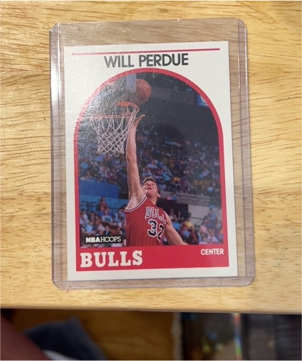 1989-90 NBA Hoops #259 Will Perdue — front