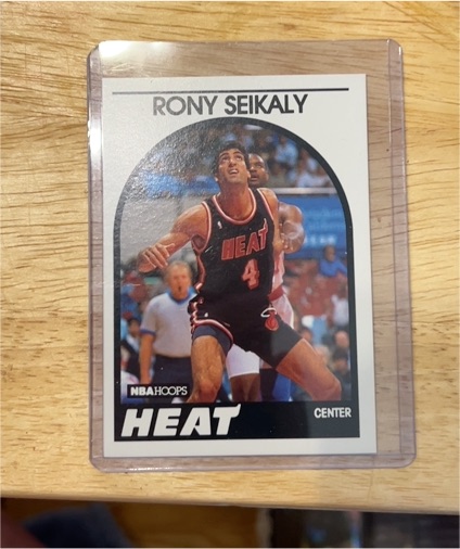 1989-90 NBA Hoops #243 Rony Seikaly — front