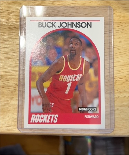 1989 NBA Hoops #237 Buck Johnson — front