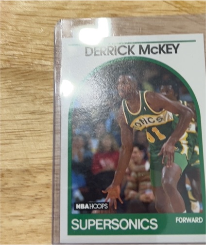 1989 Hoops #233 Derrick McKey — front
