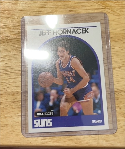 1989-90 NBA Hoops #229 Jeff Hornacek — front