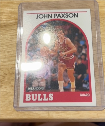 1989 NBA Hoops #89 John Paxson — front