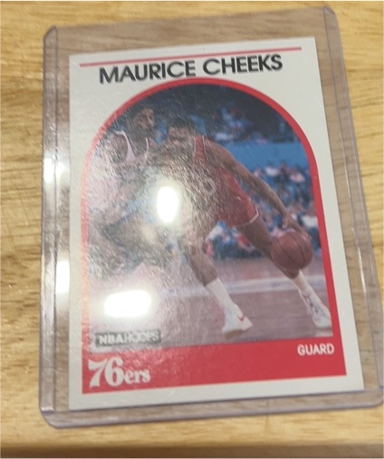1989-90 Hoops #65 Maurice Cheeks — front