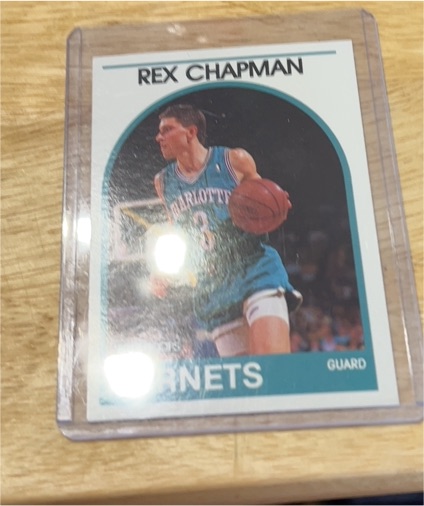 1989-90 NBA Hoops #54 Rex Chapman — front