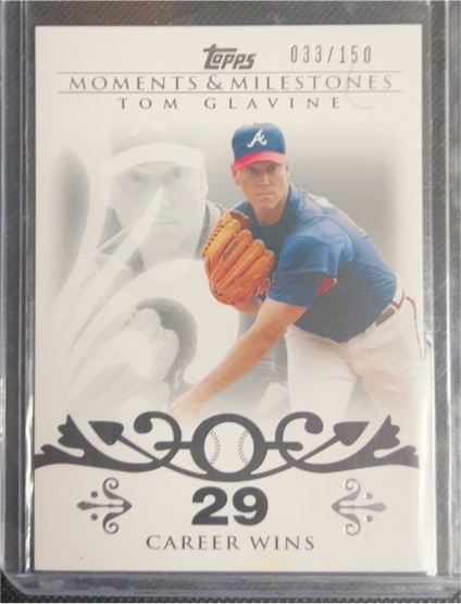 2008 Topps Moments & Milestones #137-29 Tom Glavine — front