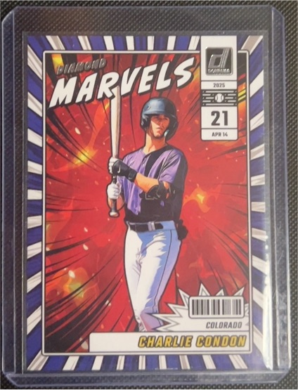2025 Donruss Diamond Marvels #7 Charlie Condon — front