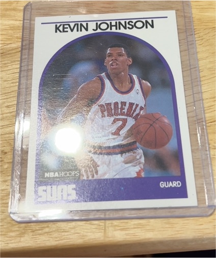 1989-90 NBA Hoops #35 Kevin Johnson — front