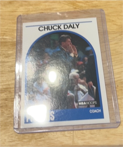1989-90 NBA Hoops #11 Chuck Daly — front