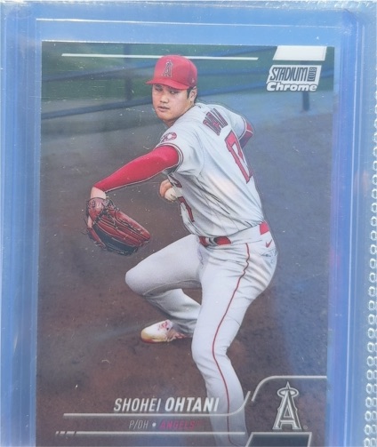 2022 Topps Stadium Club Chrome #1 Shohei Ohtani — front