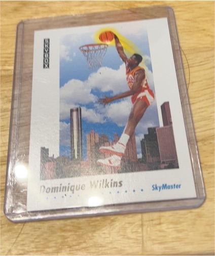 1991-92 SkyBox #588 Dominique Wilkins — front