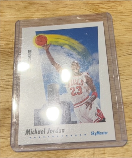 1991-92 Skybox #583 Michael Jordan — front