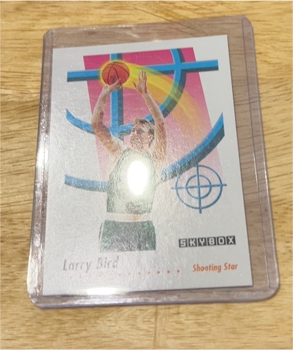1991 Skybox Larry Bird Shooting Star — front