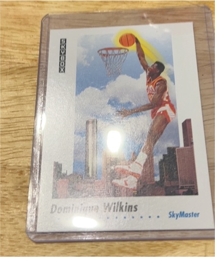 1991-92 Skybox #588 Dominique Wilkins — front