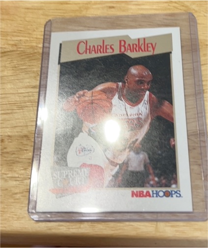 1991-92 NBA Hoops #487 Charles Barkley — front