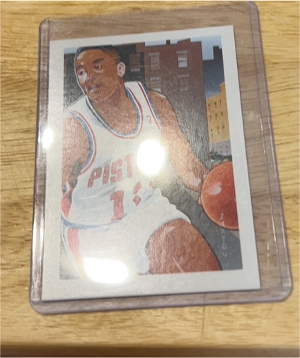 1991 Hoops #510 Isiah Thomas — front