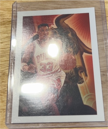1991-92 NBA Hoops #506 Scottie Pippen — front