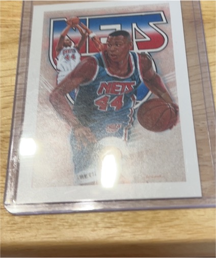 1991 NBA Hoops #519 Derrick Coleman — front