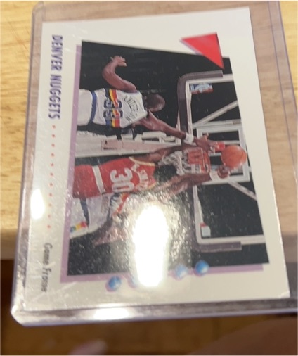 1997 Fleer #30 Carmelo Anthony — front