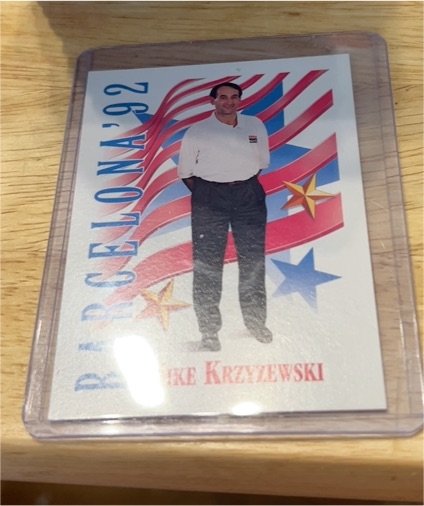 1991-92 Skybox #542 Mike Krzyzewski — front