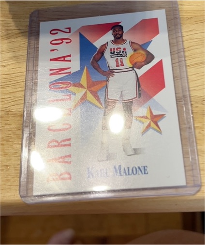 1991-92 SkyBox #535 Karl Malone — front