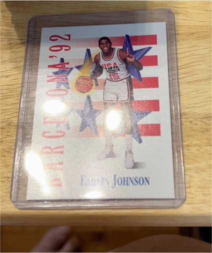 1991-92 Skybox #533 Magic Johnson — front