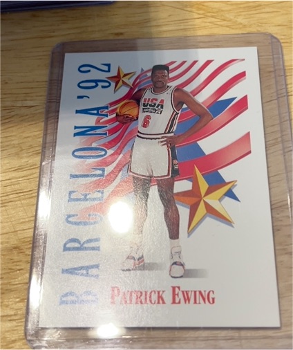 1991-92 Skybox #532 Patrick Ewing USA Basketball — front
